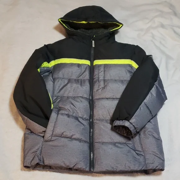 ZeroXposur Boys Quilted Puffer Hooded Jacket - Picture 1 of 7